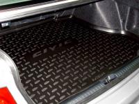 Лада Калина (04-) hatchback полимерный коврик в багажник